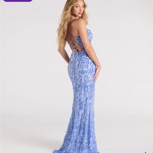 Windsor Dresses | Windsor Strapless Blue Lace Dress | Color: Blue/White | Size: Xs | Breevival's Closet Windsor Dresses | Windsor Strapless Blue Lace Dress | Color: Blue/White | Size: Xs | Breevival's Closet